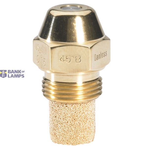 Oil Nozzles, OD B, 0.65 gal/h, 2.67 kg/h, 60 °, Semi solid image 1