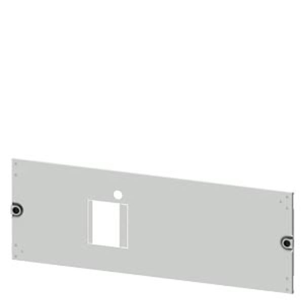 Masking frame 3VA12 (250 A), 3-pole, withdrawable, drive: direct, motorized operating mechanism, RCD: without, H: image 1