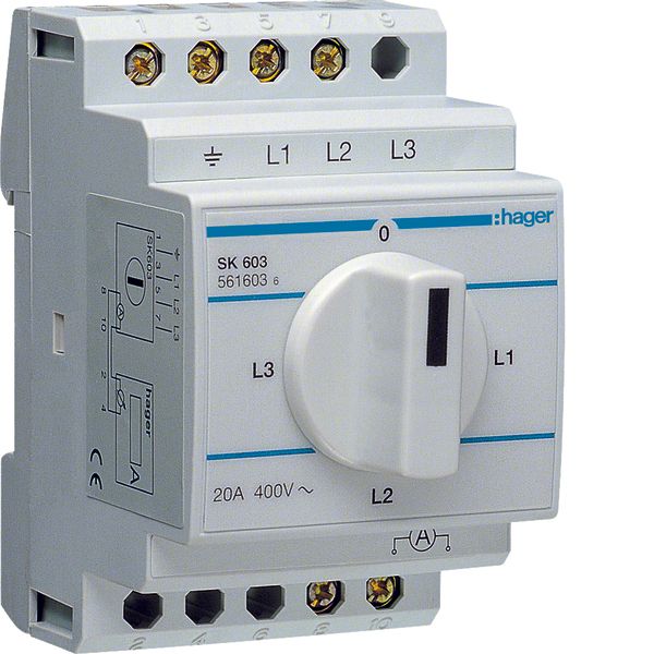 Ammeter switch 3 O image 1