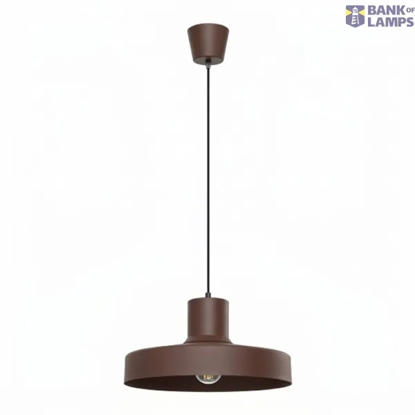 Pendant lamp BILO brown image 1