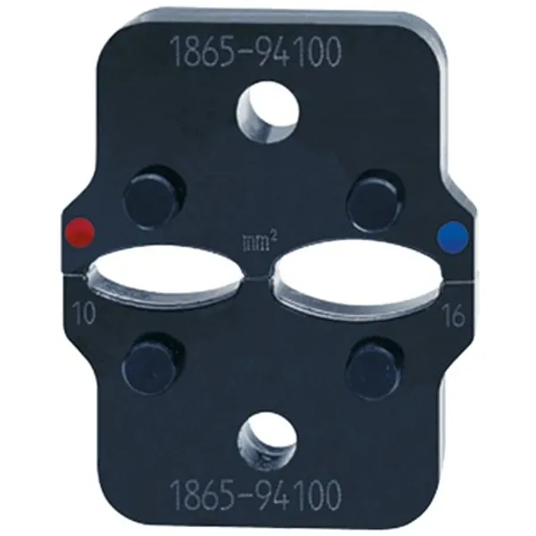 Crimping die for isolated cable connectors, 0.5-2.5 mm², IS504 image 1