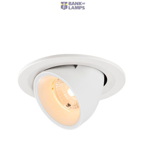 NUMINOS© GIMBLE S recessed ceiling lig 2700K 40ø IP20 rnd wh image 1