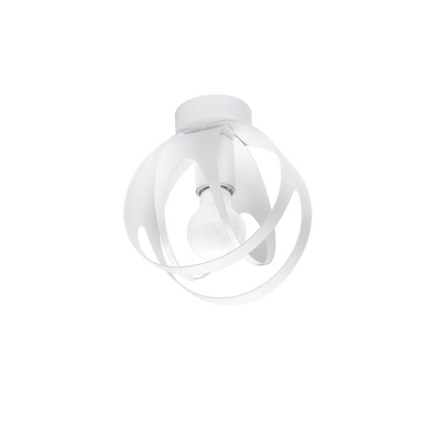 TULOS CEILING LAMP WHITE E27 1X60W IP20 image 1