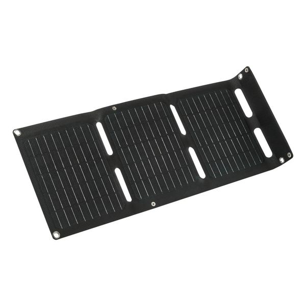 BATTERYcharge SOLAR INCL. USB CHARGER 20W / 9V / Cable 2,20m image 1