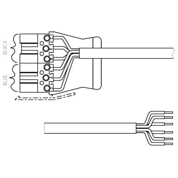 P6B 6C 5M 1.5 WLC - CONNECT link lead image 1