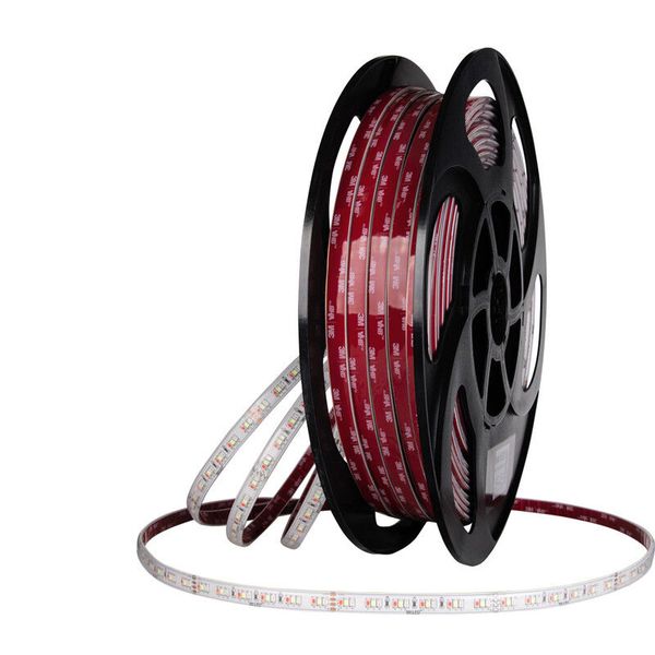 LED strip SMD2835 RGB 180LED/m 9,6W/m DC 24V 400lm/m CRI90 IP67 100°C 14mm 50m image 1