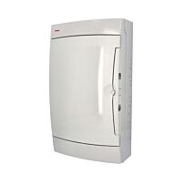 Cabinet ACQUA 3942-TB, 42TE, 565x326x150mm, opaque plastic door, IP65 image 1