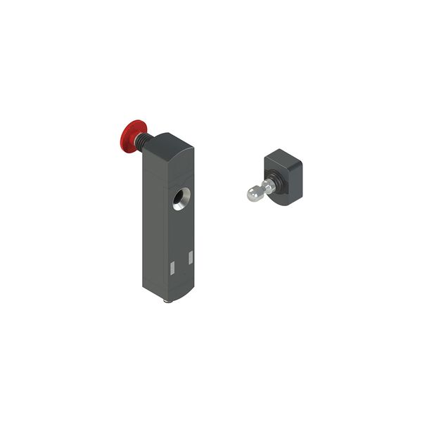 NS series safety locking switch, with actuator image 1