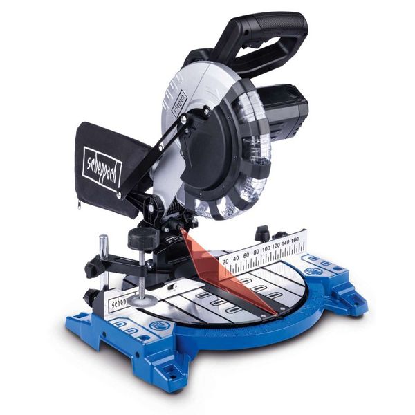 8” Mitre Saw HM210L | 1500W | 210mm 24T TCT Blade | 45° Bevel | Laser image 1