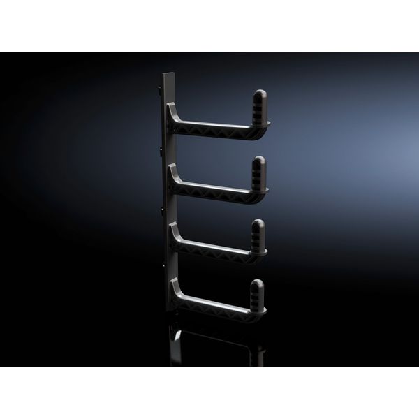 VX IT cable finger, 6 U, for 19" rails, 2.5 mm image 1