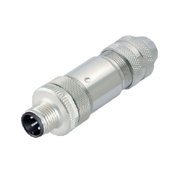 Field attachable connector, M12 image 1