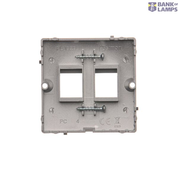 Touch panel 3 modules, Modul 1: 4 touch fields, Module 2: 2 vertical touch fields, Module 3: 4 touch fields, Fixing: horizontal, White pearl image 1