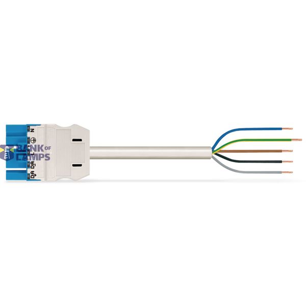 pre-assembled connecting cable Cca Plug/open-ended blue image 2
