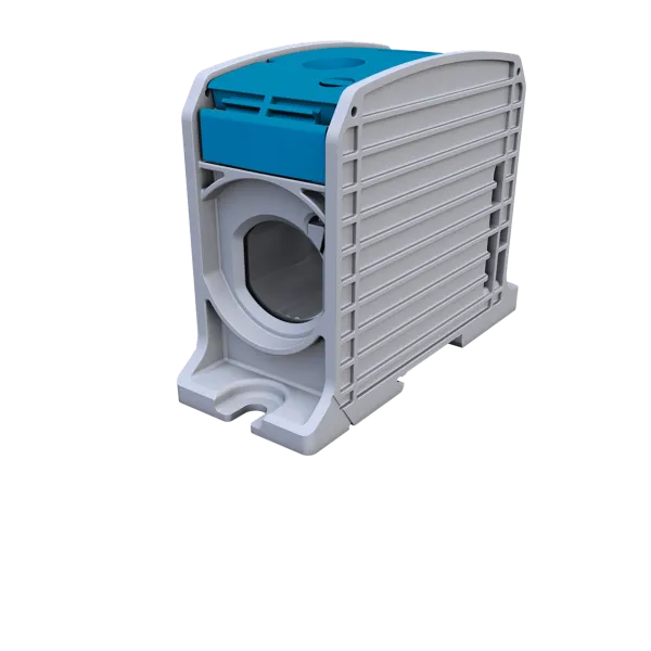 STB 300 Rail-mounted terminal block Al/Cu 87910 SIMBLOCK blue image 1