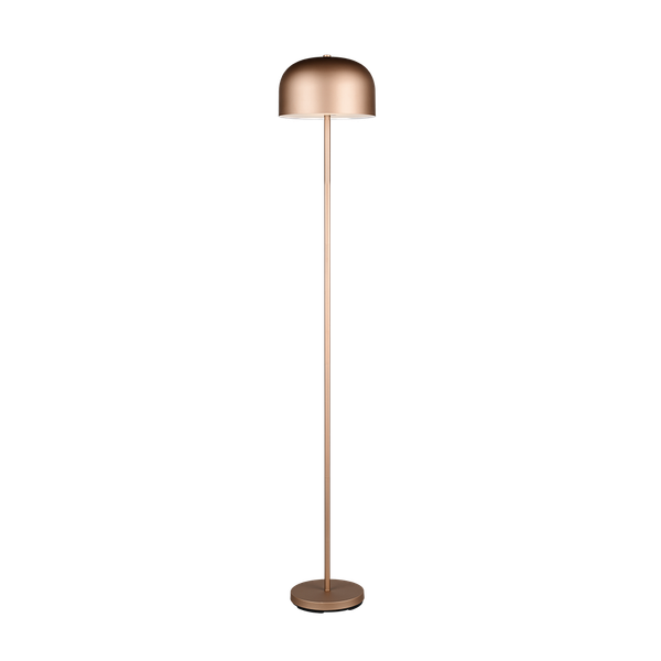Jeff LED floor lamp coffee brown rechargeable image 1