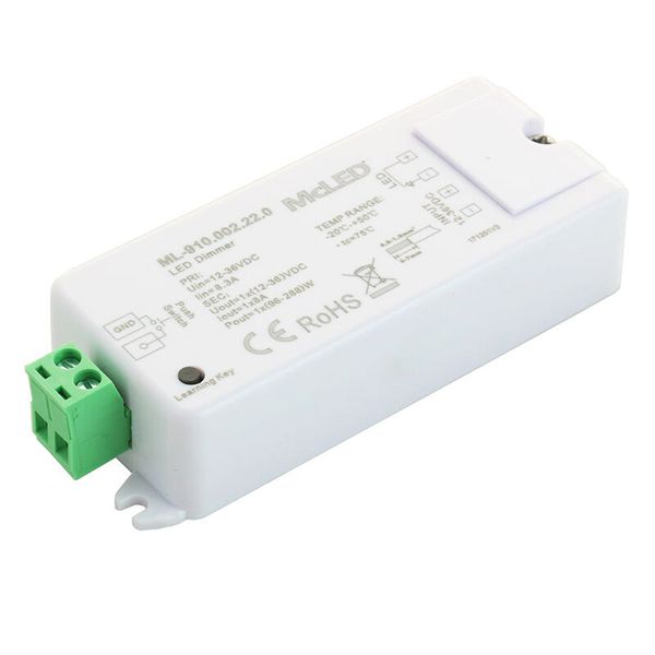RF receiver - brightness control, 1 channel 8A, 12-36V image 1