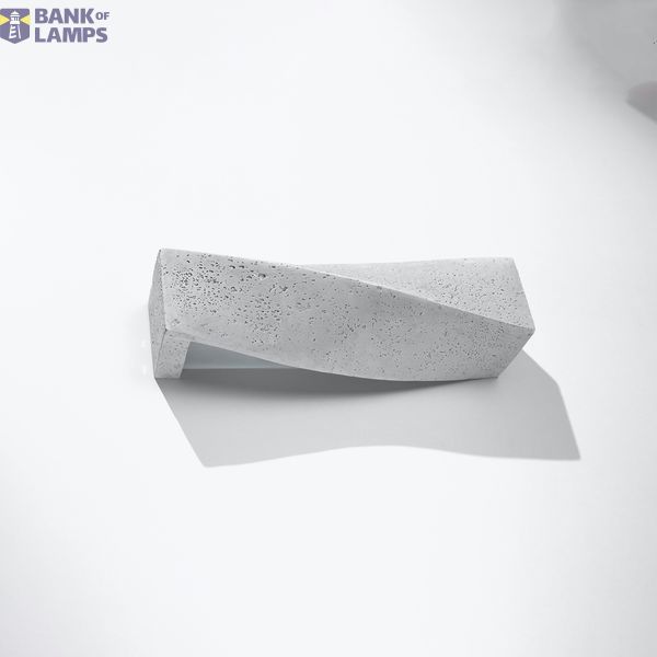 SIGMA concrete wall lamp E27 2x60W IP20 image 5