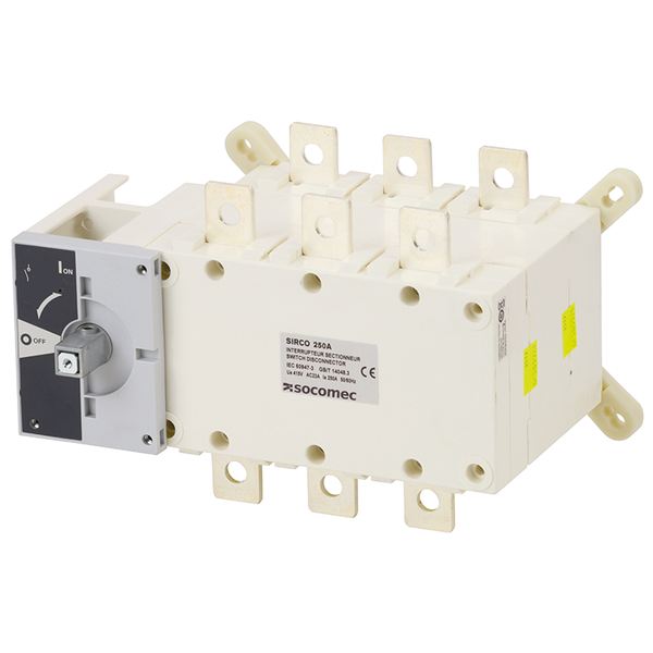 Load break switch SIRCO 8P 160A front operation w/o handle image 2