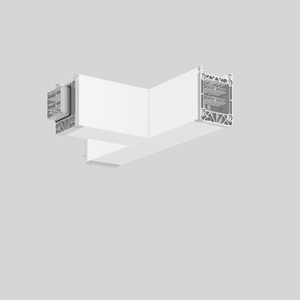 Form connector L 330 B 204 H 76 colour: white 220 - 240 V image 1