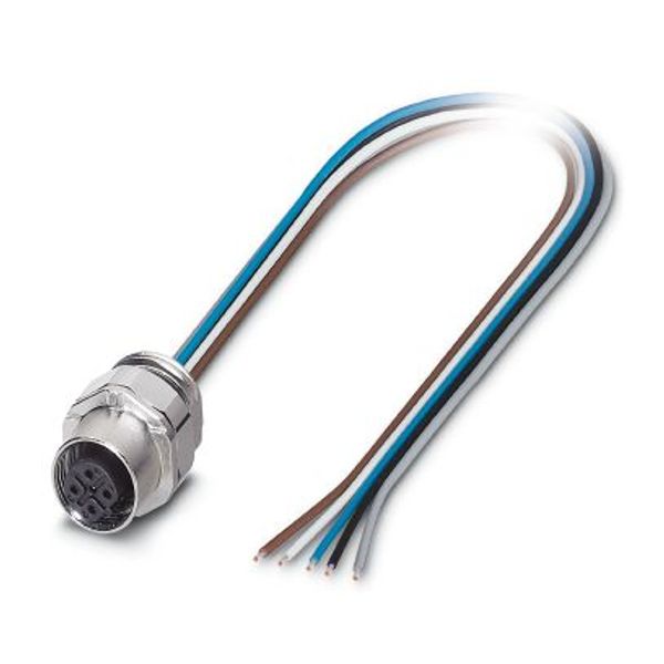SACC-EC-FSB-5CON-M16/0,5 SCO - Device connector front mounting image 2