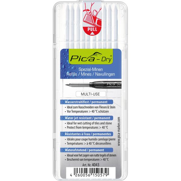 Pica 4043 Dry Refill white image 4
