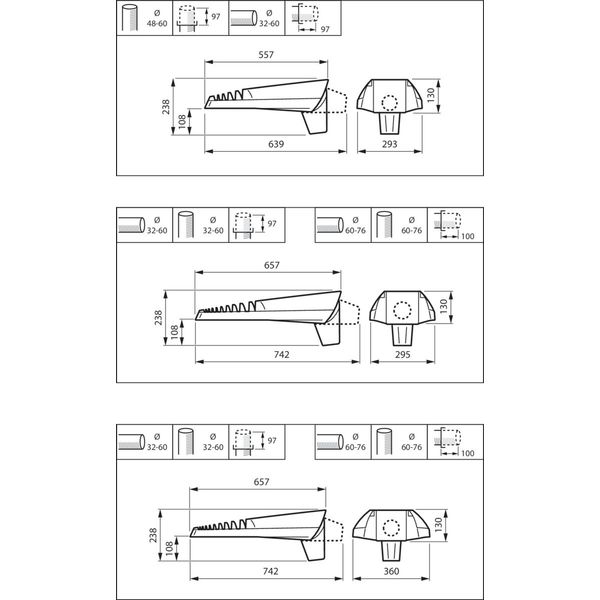 BGP702 LED60-4S/740 DM11 GF SRT SRB 60/7 image 2