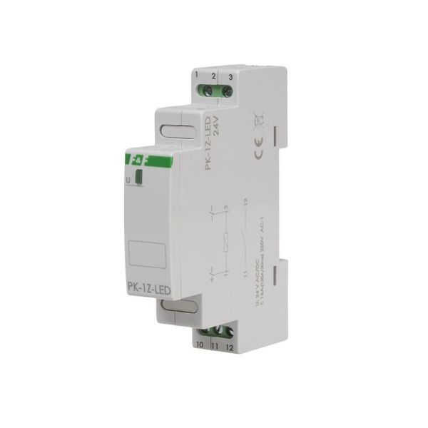 Przekaźnik elektromagnetyczny PK-1Z-LED 230 V image 2