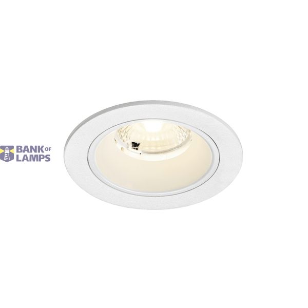 NUMINOS© S recessed ceiling light 4000K 40ø IP20 round wh image 1