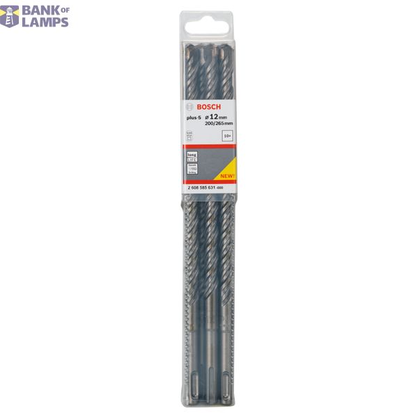 Hammer drill bit SDS-plus-5 12 x 200 x 265 mm image 2