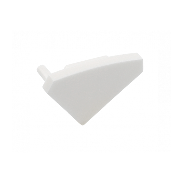 Plug for corner surface-mounted profile GLAX, left 5pcs.+right, (set of 10 pcs.), white image 1