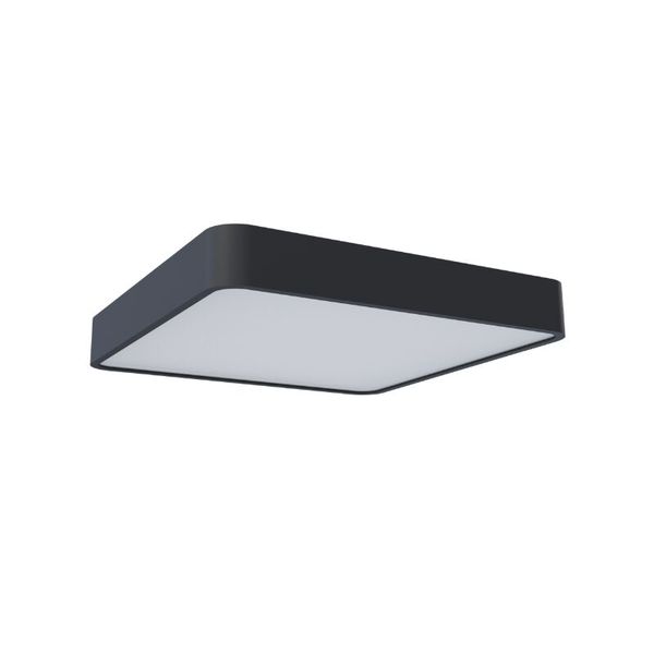 PANLUX LED lamp VERONA SQUARE 14.5W-17.5W-23.5W 1450-1750-2350lm 3000-4000-6000K IP54 black image 1