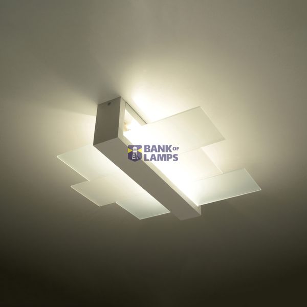 CEILING LAMP FENIKS 2 WHITE E27 2X60W IP20 image 5