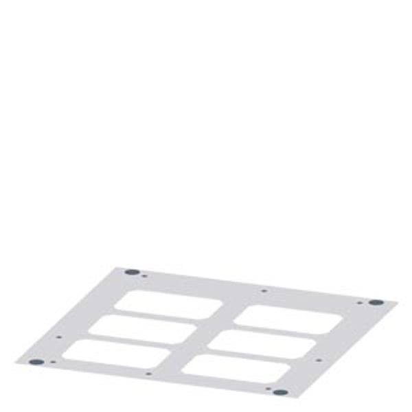 Roof plate for module inserts IP30, D: 600mm W: 600mm image 1