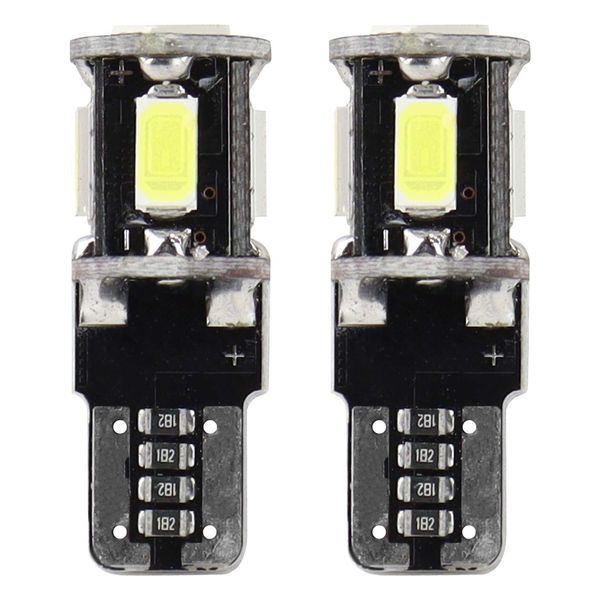 LED CANBUS 5SMD 5730 T10 (W5W) White image 1