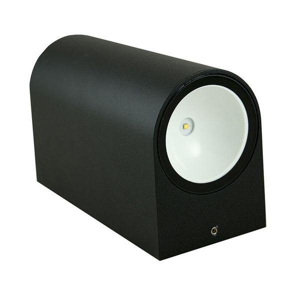 LED lamp Revos 2R, 6W, 4000K, IP65, black color image 1