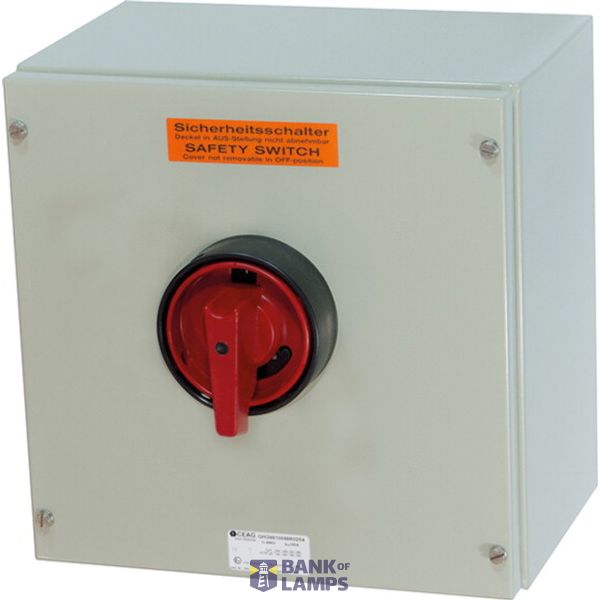 Safety switch for zone 22, Variant: 40A-3P, Material: Sheet steel image 3