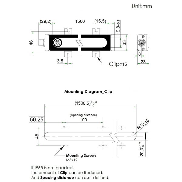 LineLIGHT Fusion 1500 24V RGB Clip A image 2