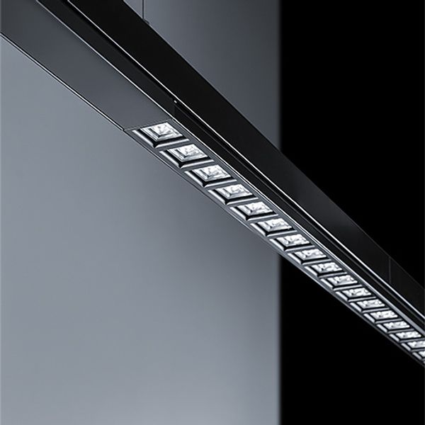 TECTON MIREL LED7400-830 L2000 LDO BK - LED pendant luminaire image 3