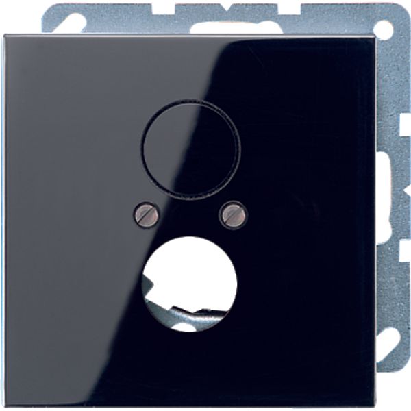 Centre plate for 2 loudspeaker sockets LS962SW image 1