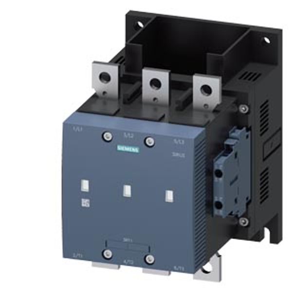 vacuum contactor AC-3e/AC-3 265 A, 132 kW / 400 V, 3-pole, drive: without auxiliary contacts image 1