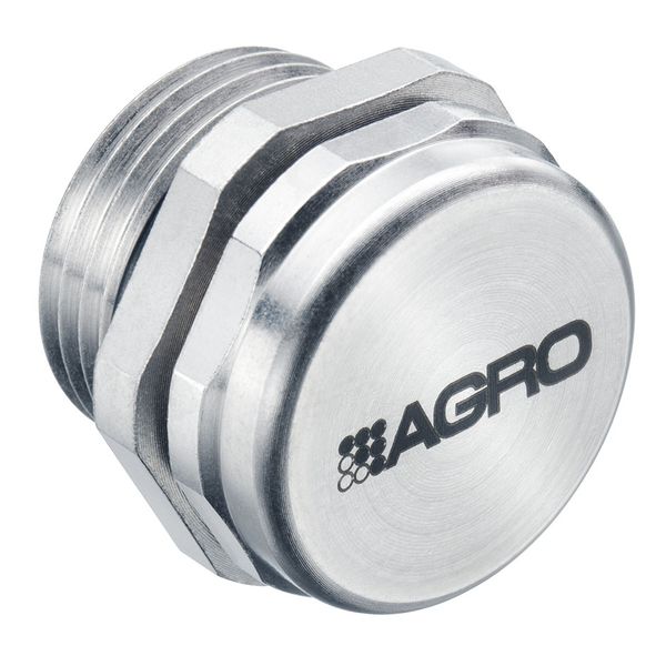 Pressure balance membrane Pg11 nickel-plated brass image 1