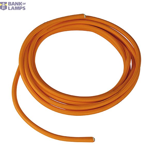 Textile cable tripolar, 10m, orange image 1