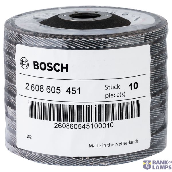 PRO Metal X571 Flap Disc Angled Version Fiber for Small Angle Grinders image 2