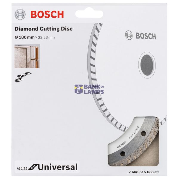 Diamond Cutting Disc ECO For Universal 115x22.23x2.0x7 image 2