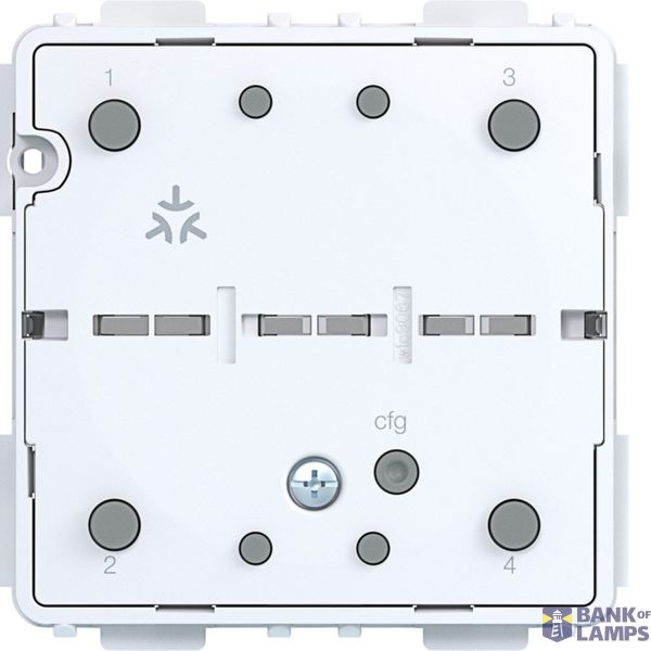 Battery-powered push button, connectable, 4-way, surface-mounted, A.x/C.x image 1