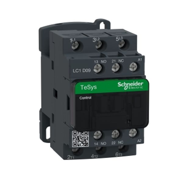 TeSys Deca contactor - 3P(3 NO) - AC-3/AC-3e - = 440 V 9 A - 380 V AC coil image 4