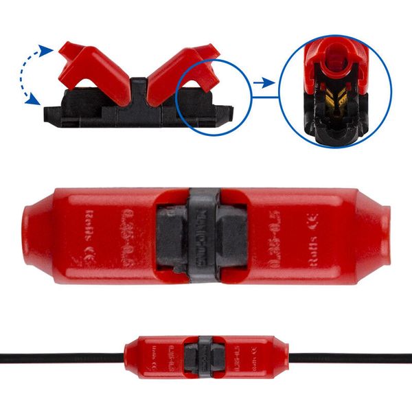 Coupler 1-pole cutting 0.5 1 mm2, 300 V DC/AC, 10 A image 1