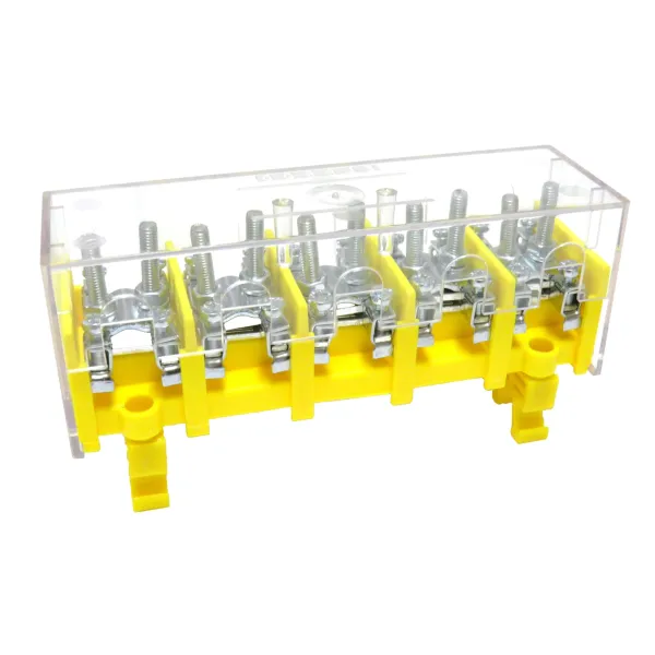 Electric main branch terminal LZ5*25/10wyk.22P yellow image 1