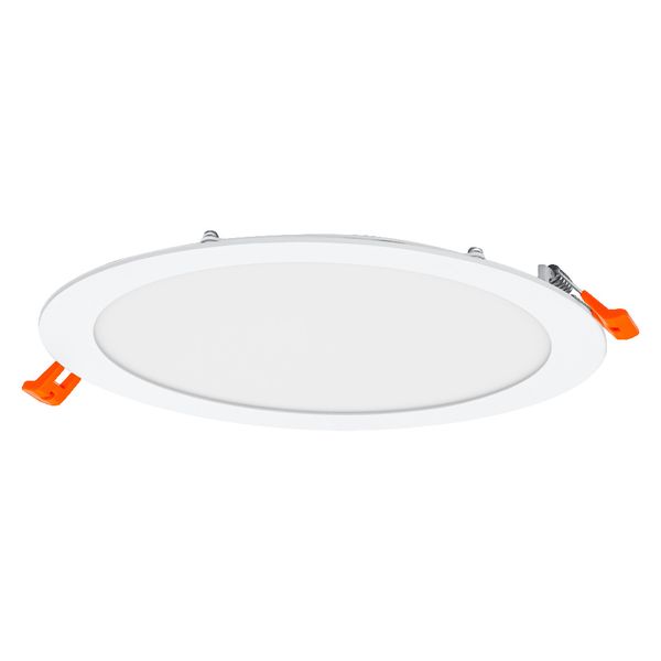 Downlight Slim recessed 225mm 22W 3000K 230V white image 1