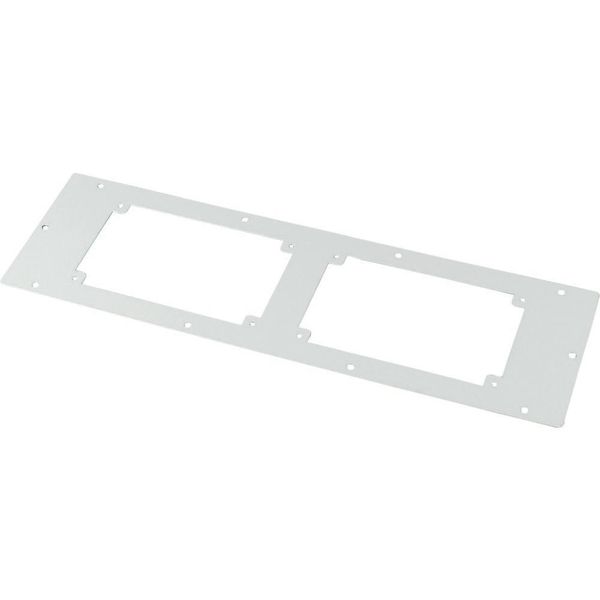 AFP-5-CS Bottom plate, for width = 500mm, 1 flange aperture F3A image 3